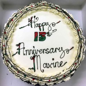 Happy 15th Anniversary Maxine