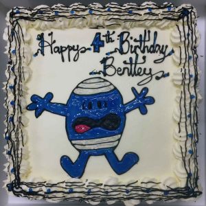 Happy 4th Birthday Bentley, with Mr. Bump from Mr. Men