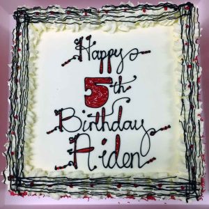 Happy 5th Birthday Aiden