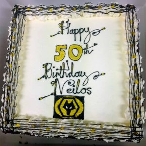 Happy 50th Birthday Neilos, with sports team logo