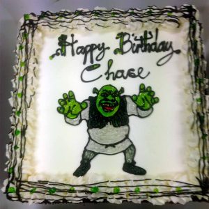 Happy Birthday Chase, with Shrek
