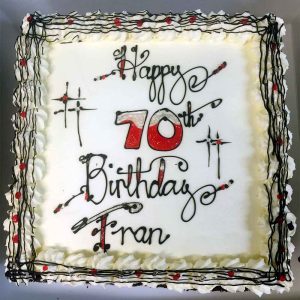 Happy 70th Birthday Fran