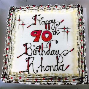 Happy 90th Birthday Rhonda